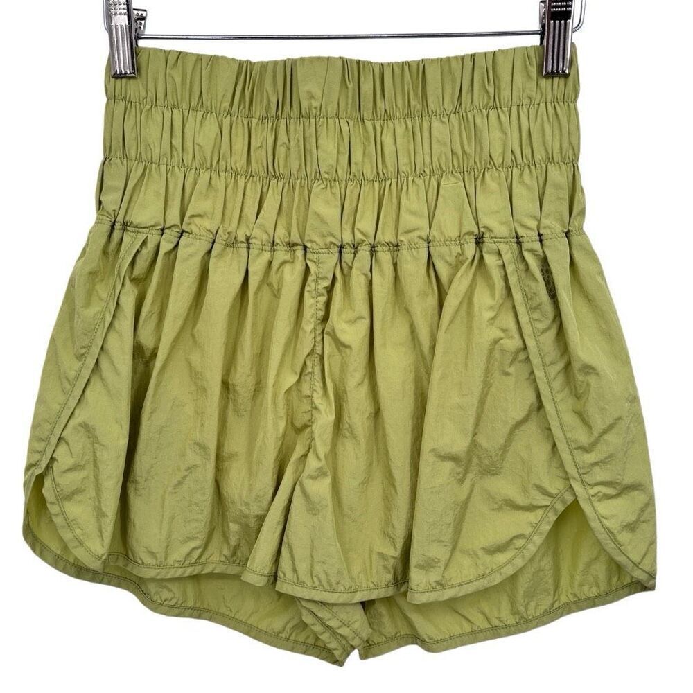 Free People FP Movement Way‎ Home Short Pomelo Yellow (Green) Size Medium
